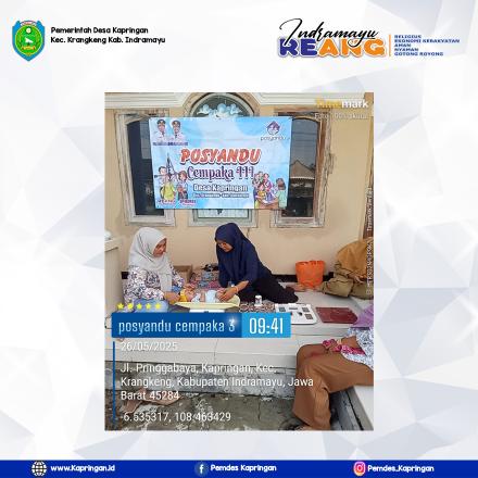 Album : Kegiatan Posyandu Desa Kapringan
